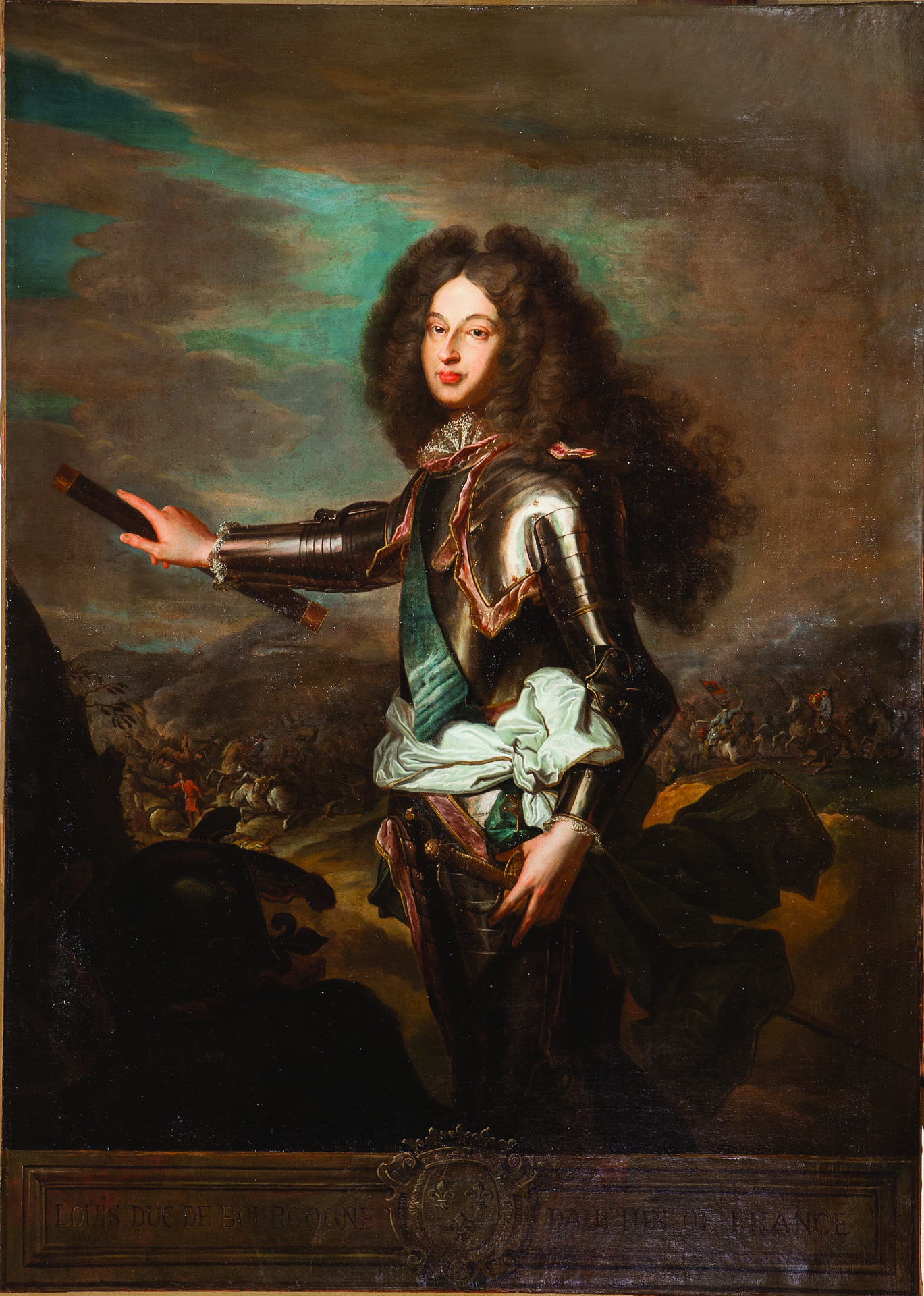Rigaud, Hyacinthe, Портрет дофина Людовика, герцога Бургундского