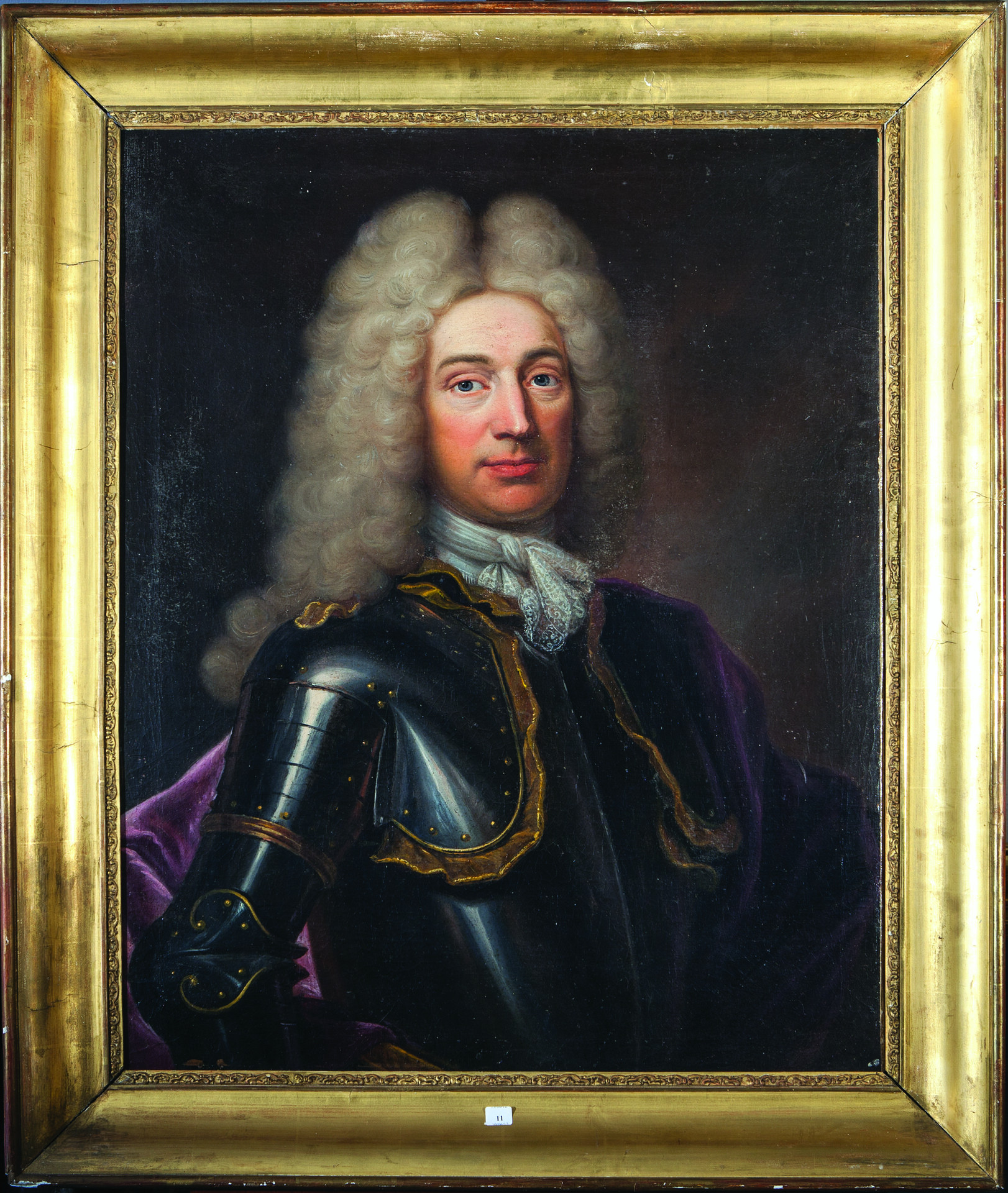 Rigaud, Hyacinthe, Портрет неизвестного в кирасе
